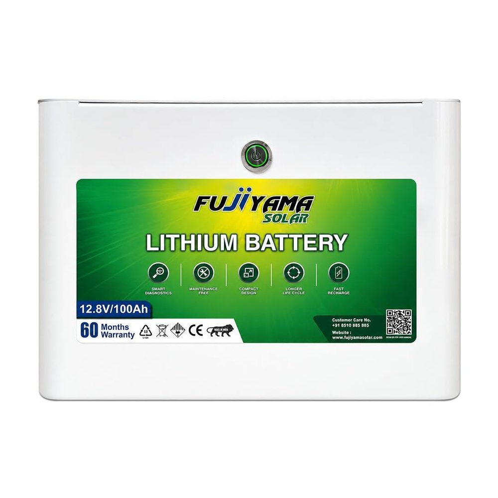 Fujiyama 12.8V/100AH Lithium-ion Inverter Battery