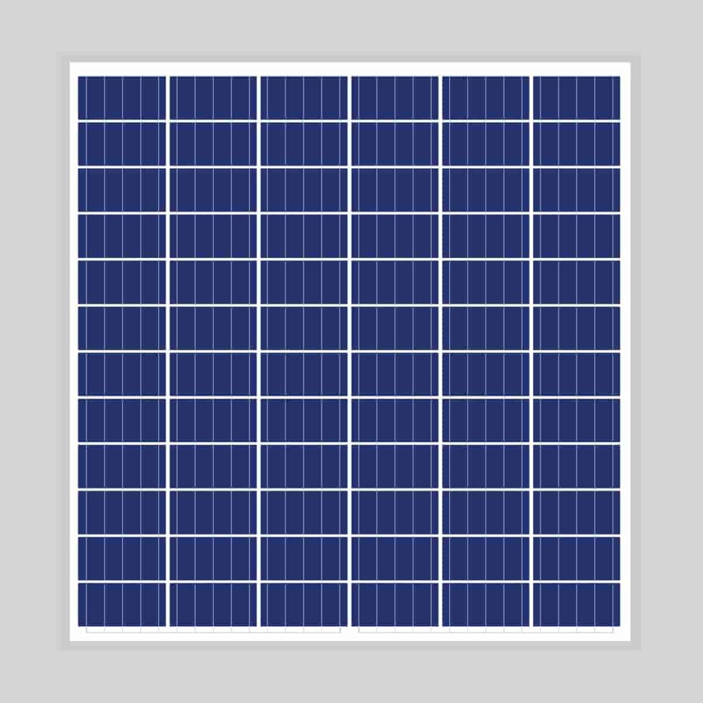 Solar Panel 60 Watt Poly Crystalline