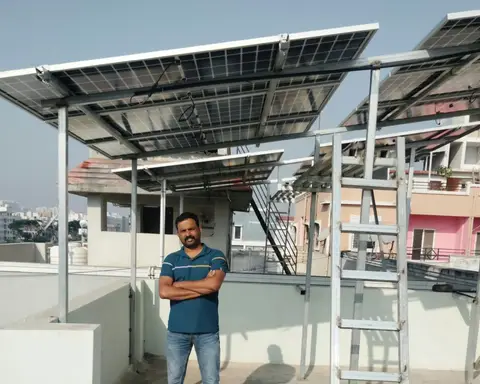 Rooftop solar, Manjari Bk