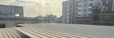 Roof before solar, Baramati
