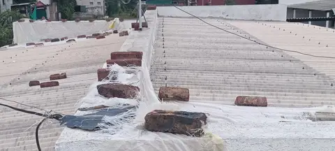 Roof before solar, Sastewadi