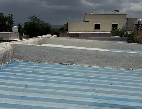 Roof before solar, Sherechiwadi